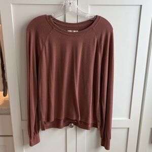 Abercrombie & Fitch Dusty Rose Knit Top